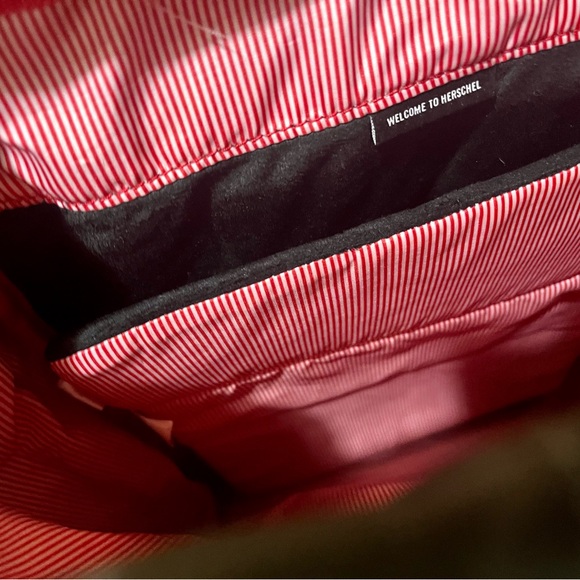 Herschel Supply Company Olive and Pink Salmon Backpack - Picture 13 of 16